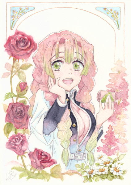蜜璃ちゃん いしごろも さんのイラスト ニコニコ静画 イラスト