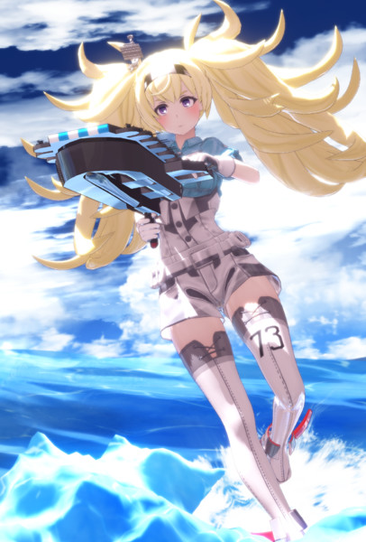 ガンビア ベイ 艦これ Nicosub静画