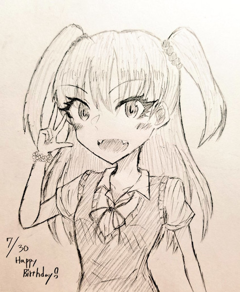 りかちゃん誕生日おめでとう 餡 Ann さんのイラスト ニコニコ静画 イラスト