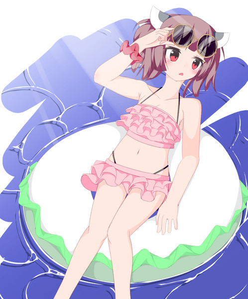 水着うきわきりたん ミスミ さんのイラスト ニコニコ静画 イラスト