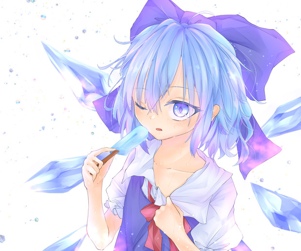 チルノ Calpis Melt さんのイラスト ニコニコ静画 イラスト