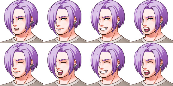 自作ゲーム素材 オカマの顔グラ画像 ニコニコ静画 イラスト