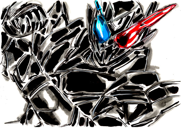 仮面ライダービルド ラビットタンクハザードフォーム たっくん さんのイラスト ニコニコ静画 イラスト
