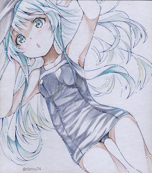 スク水響さん だろう さんのイラスト ニコニコ静画 イラスト
