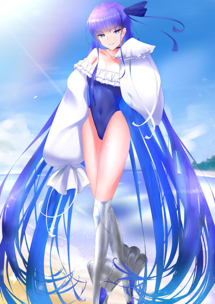 夏だ 海だ 水着だ ハク さんのイラスト ニコニコ静画 イラスト