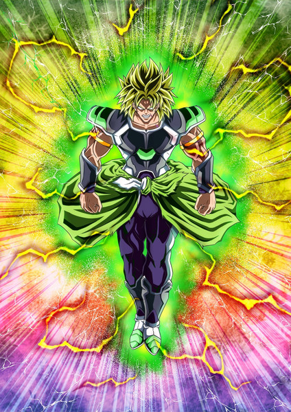 Db超broly ブロリー スーパーサイヤ人 ガンマ イラストたまに漫画 さんのイラスト ニコニコ静画 イラスト