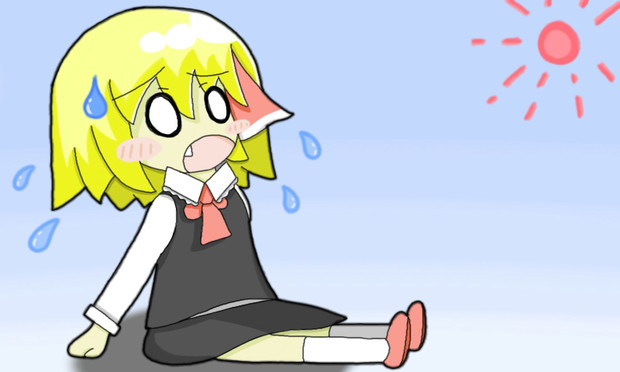 暑いー かずぽん さんのイラスト ニコニコ静画 イラスト
