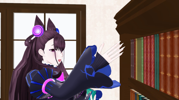 【Fate/MMD】司書のお仕事中な紫式部さん