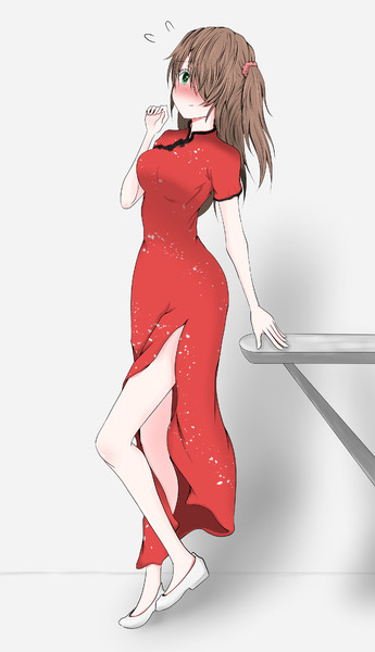 チャイナ服の綾音 オリジナル すず さんのイラスト ニコニコ静画 イラスト