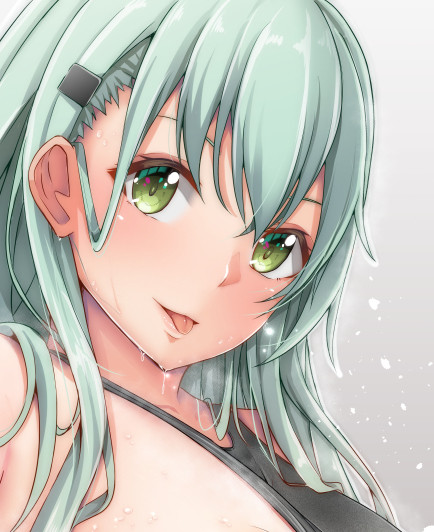 汗だく鈴谷 黒田しょーへい さんのイラスト ニコニコ静画 イラスト
