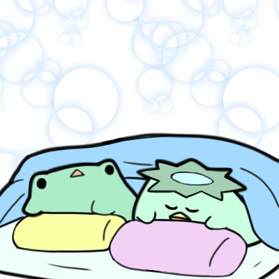 夜更かし ニコニコ静画 イラスト