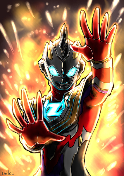 かわいい ウルトラマン ゼット イラスト