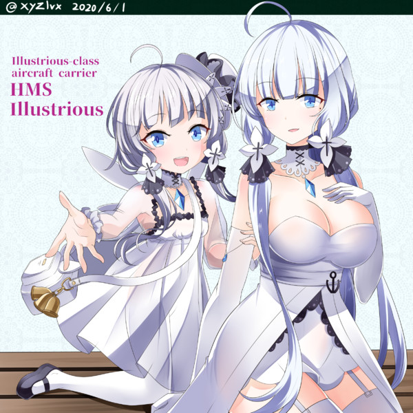 イラストリアス リトル イラストリアス アズールレーン へびつけぇ さんのイラスト ニコニコ静画 イラスト