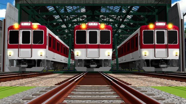 Mmd鉄道 近鉄8600系2次車 配布 鉄雄の部屋 さんのイラスト ニコニコ静画 イラスト