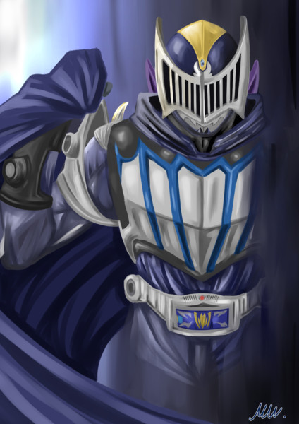 仮面ライダーナイト 見那ミノル さんのイラスト ニコニコ静画 イラスト