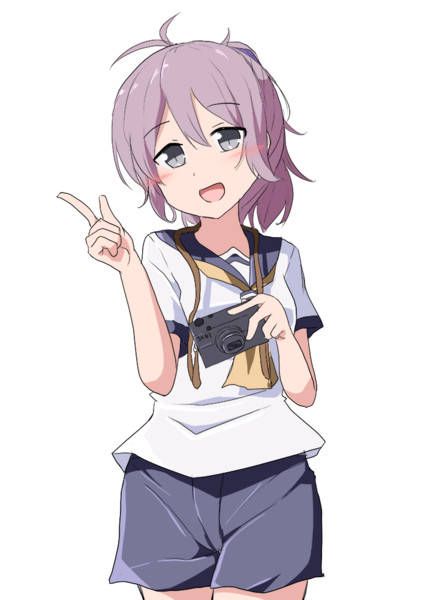 青葉 一枚 撮らせてもらっても良いですか Meitoro さんのイラスト ニコニコ静画 イラスト
