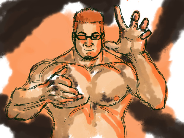 格ゲー風こくにい こくじん ゲン さんのイラスト ニコニコ静画 イラスト