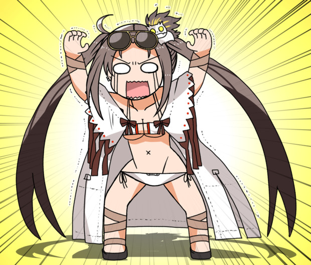 北欧夫妻に完全敗北してか弱いコアリクイになるパイセン 丁井加太 さんのイラスト ニコニコ静画 イラスト