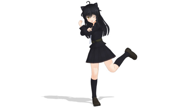 Mmdポーズ配布 まっかせなさーい風ポーズ やくも さんのイラスト ニコニコ静画 イラスト