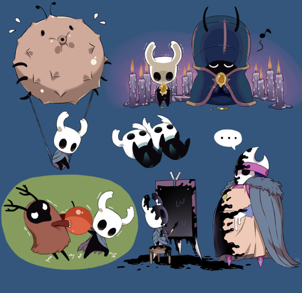 ホロウナイトらくがき 蟻束 さんのイラスト ニコニコ静画 イラスト