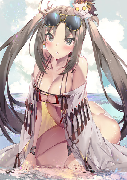 水着虞美人 ヨシモト さんのイラスト ニコニコ静画 イラスト