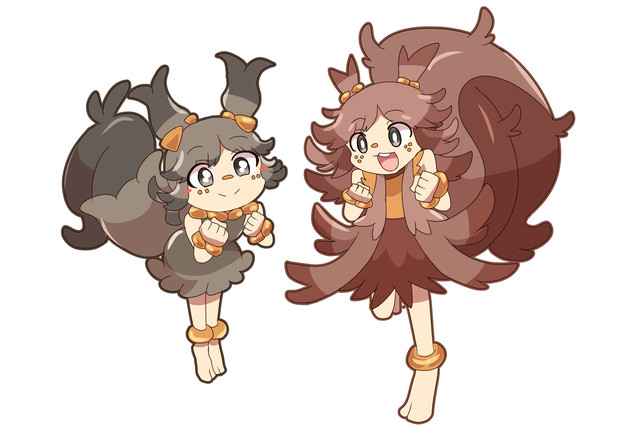 ポケ擬 ホシガリス ヨクバリス Mikimiki さんのイラスト ニコニコ静画 イラスト