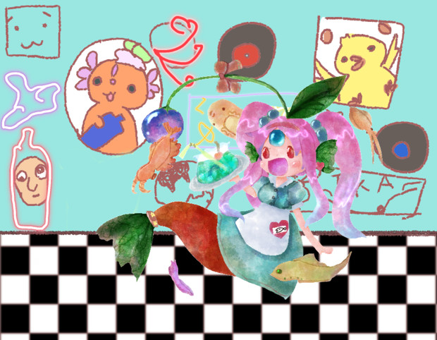 カンブリアン ダイナー 白井ぽっぽ さんのイラスト ニコニコ静画 イラスト