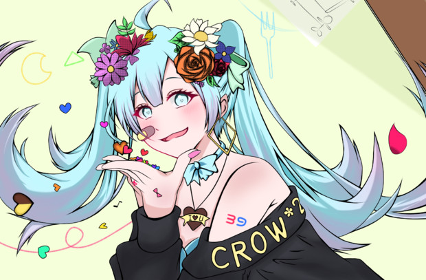 愛言葉 Crow さんのイラスト ニコニコ静画 イラスト