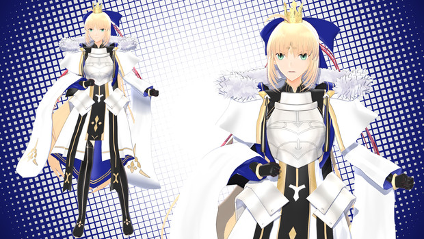[MMD] アルトリア・キャスター【モデル配布】