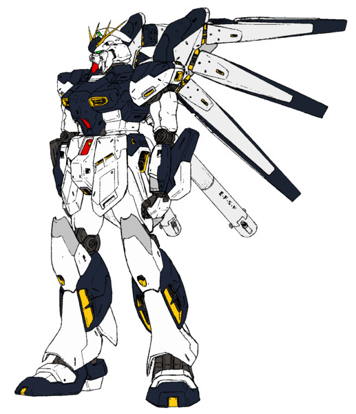 Hi Nガンダム 劇場版風カラー コノザワ さんのイラスト ニコニコ静画 イラスト