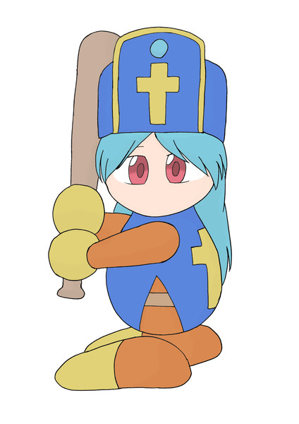 パワプロキャラと化した女僧侶 あべしん さんのイラスト ニコニコ静画 イラスト