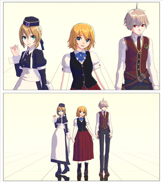 夏mmdふぇすと展覧会 アニメ調ってなんだろう 瀬戸 さんのイラスト ニコニコ静画 イラスト