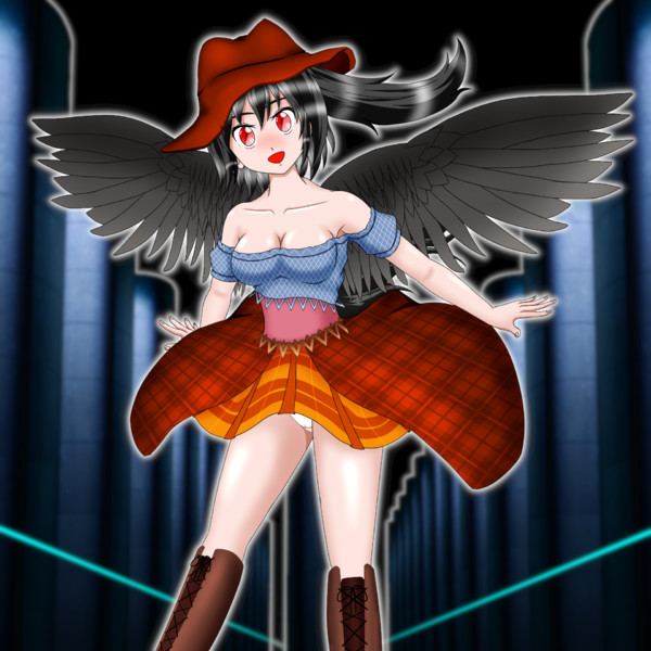 東方 あざと可愛いポーズを練習する驪駒早鬼組長 卜一リ さんのイラスト ニコニコ静画 イラスト