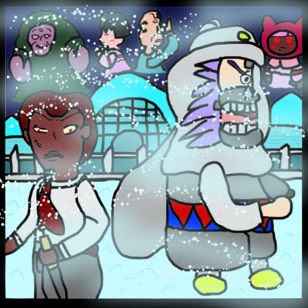 人狼と吸血鬼の融合版 ヴァンパイア ゾロ参戦 元ロロノア ゾロ ニコニコ静画 イラスト