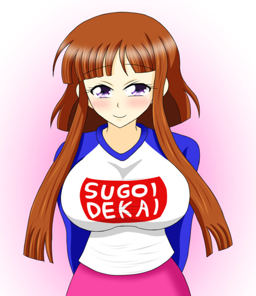 Sugoidekaiｔシャツを着る里乃 羅御厨 さんのイラスト ニコニコ静画 イラスト