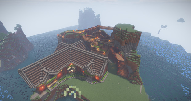 1 12 2 オシャレは建材だけのminecraft Part27前 ぽち さんのイラスト ニコニコ静画 イラスト