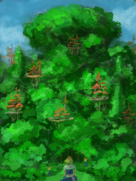 アリス マーガトロイド 魔法の森 Mkm さんのイラスト ニコニコ静画 イラスト