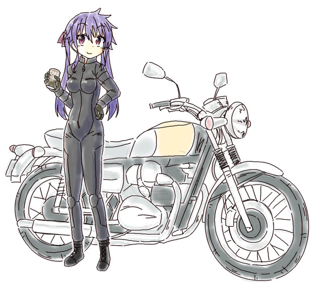 Motorcycle 業務用ラー油 0ℓ さんのイラスト ニコニコ静画 イラスト