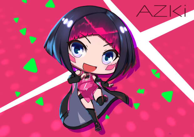 【デフォルメ】ちいさなAZちゃん