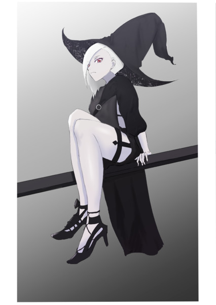アルビノ魔女 如月紅炉 さんのイラスト ニコニコ静画 イラスト