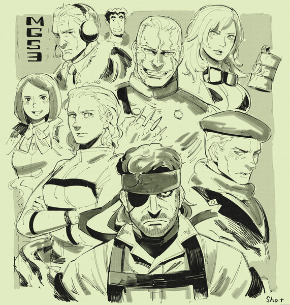 ｍｇｓ３のラフイラスト Sho T ショウ さんのイラスト ニコニコ静画 イラスト