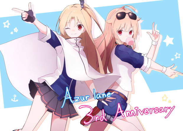 アズレン3周年 A A さんのイラスト ニコニコ静画 イラスト