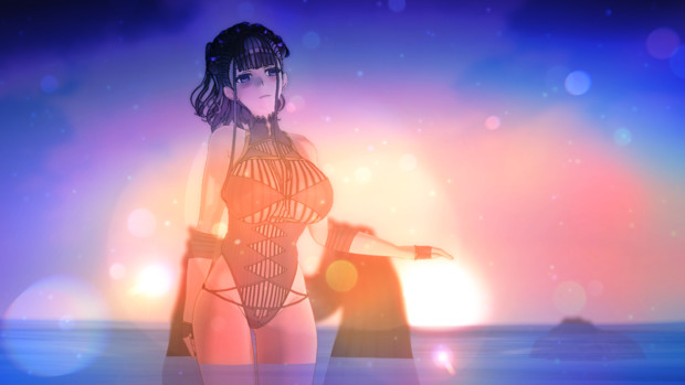 水着紫式部 Pepper さんのイラスト ニコニコ静画 イラスト