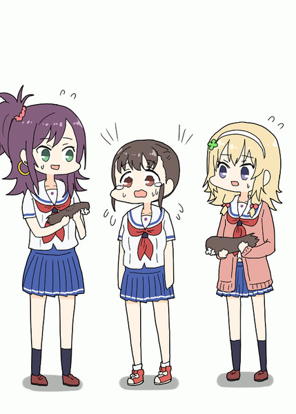 サトちゃんとレオちゃんに取り合いされたリンちゃん あすにゃん さんのイラスト ニコニコ静画 イラスト