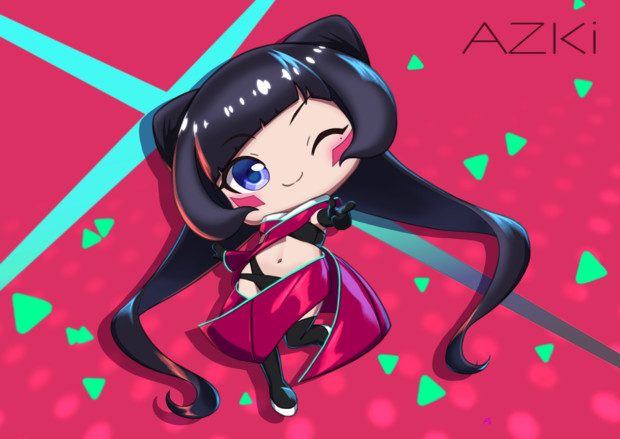 【デフォルメ】1st衣装AZちゃん