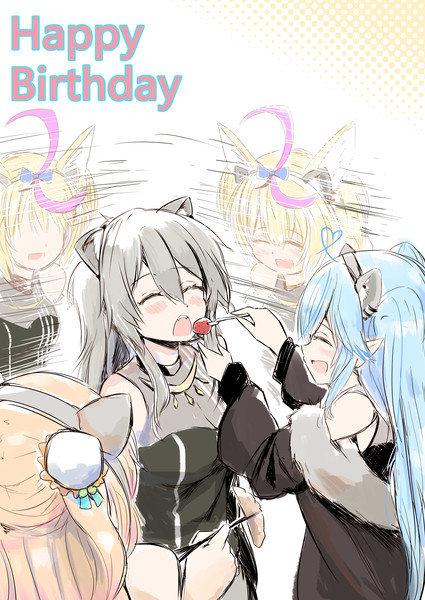 獅白ぼたん生誕祭 カオス 不明生物にゃ さんのイラスト ニコニコ静画 イラスト