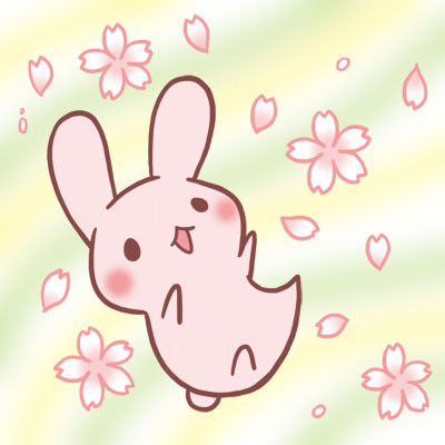 うさぎと桜 みつきひな さんのイラスト ニコニコ静画 イラスト