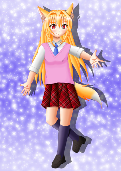 Jkお稲荷様 Aria さんのイラスト ニコニコ静画 イラスト