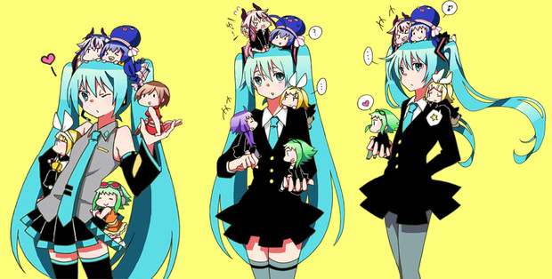 初音ミクと愉快な仲間たち 浅井麻 さんのイラスト ニコニコ静画 イラスト