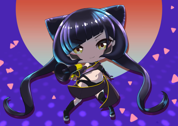 【デフォルメ】AZKi BLaCK